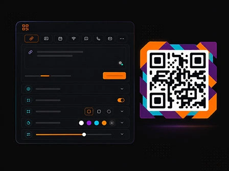 QR code preview