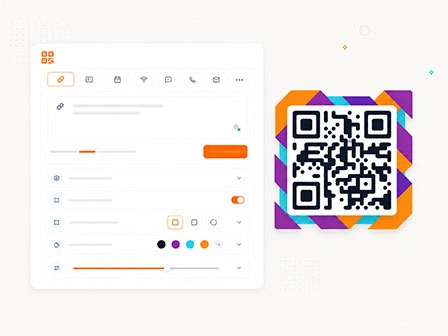 QR code preview